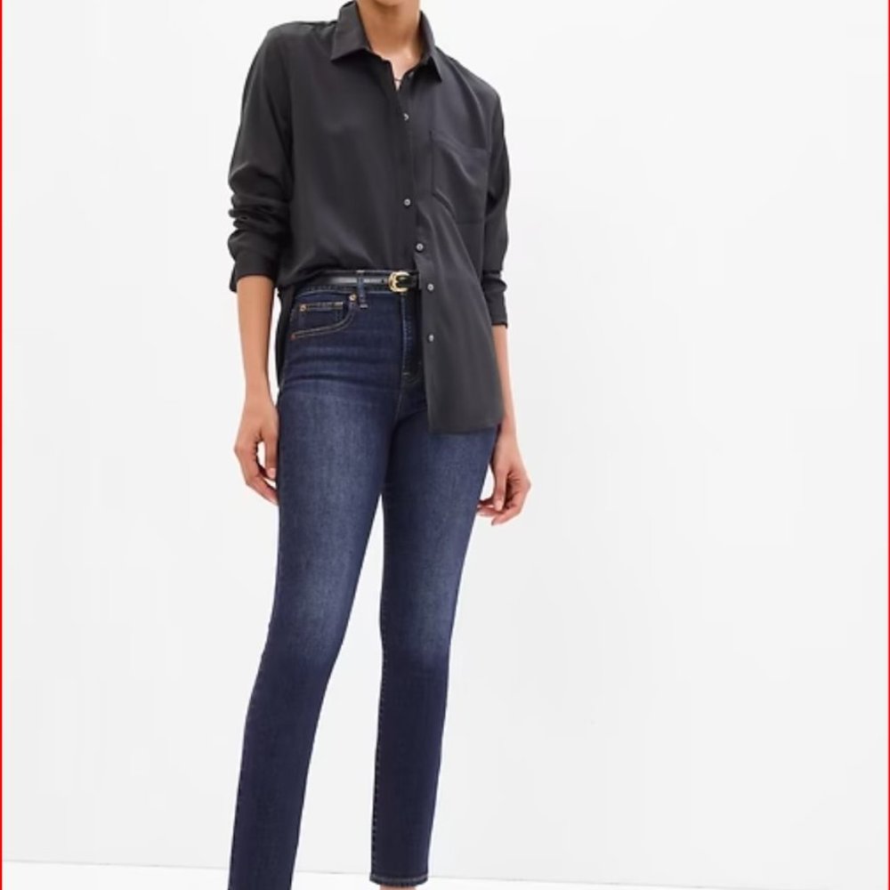 Gap Jeans NWT True Skinny High Rise 28 Tall 6 Tall